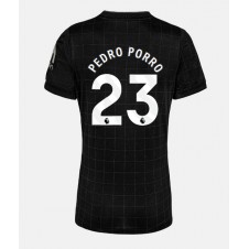 Tottenham Hotspur Pedro Porro #23 Bortatröja Dam 2025-26 Korta ärmar